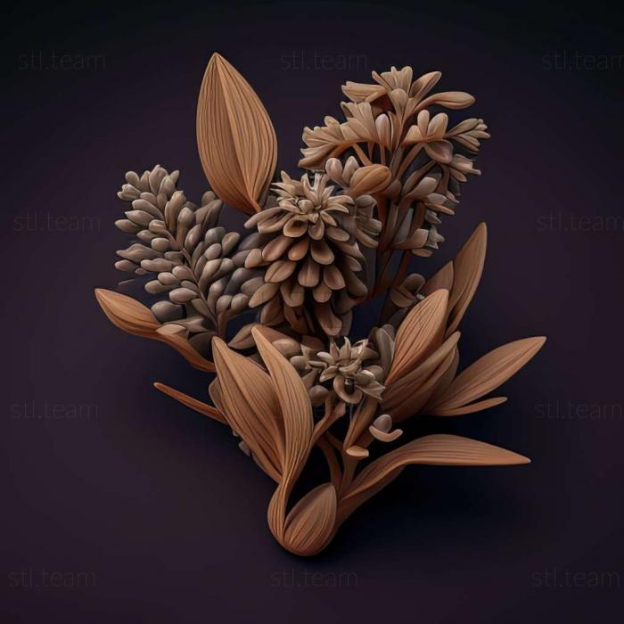 3D model Dolichostyrax longipes (STL)