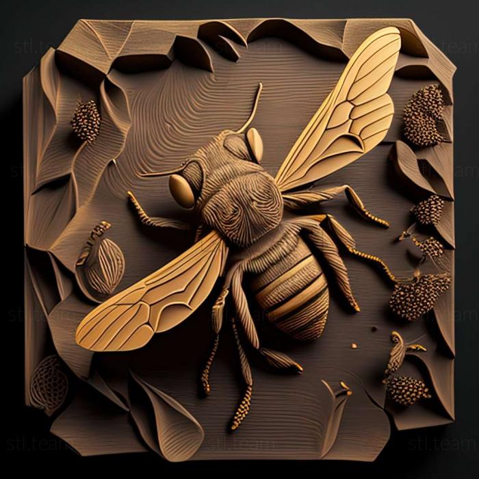 3D model Megachile concinna (STL)