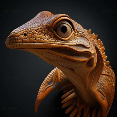 3D модель Cleptes flavolineatus (STL)