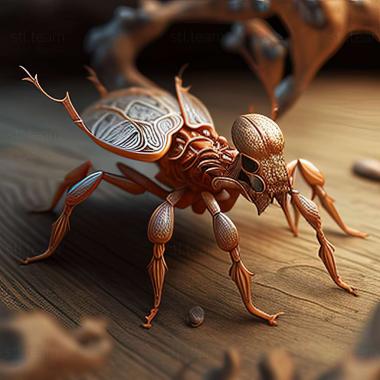 3D модель Myrmica brancuccii (STL)