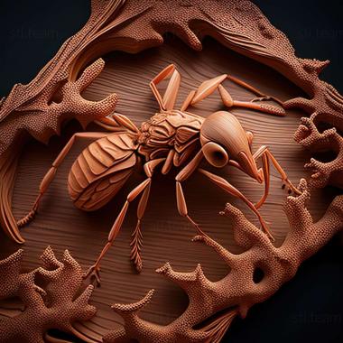 3D модель Calyptomyrmex fragarus (STL)