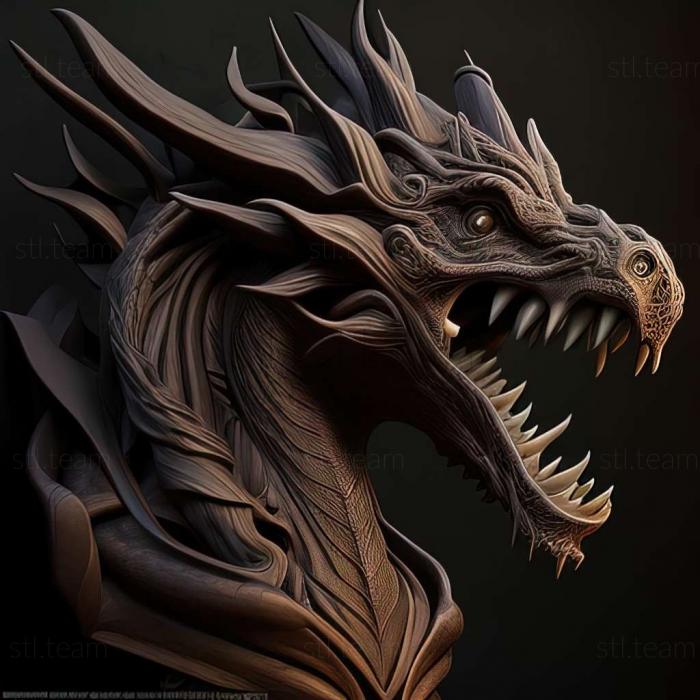 3D model Drakensbergena deorsuspina (STL)