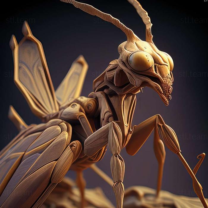 3D model Dorymyrmex amazonicus (STL)