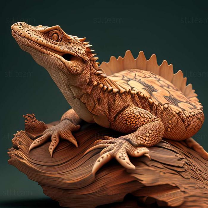 3D модель Желтуха кроконотуса (STL)