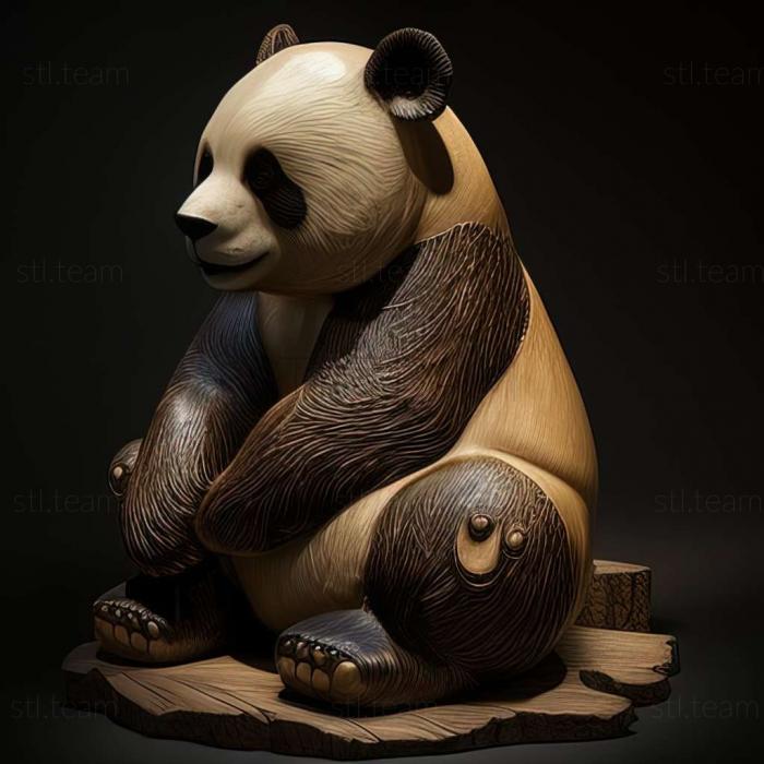 3D model Mei Xiang famous animal (STL)