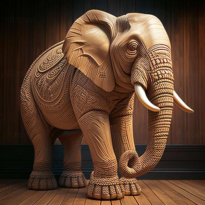 3D model Jumbo famous animal (STL)