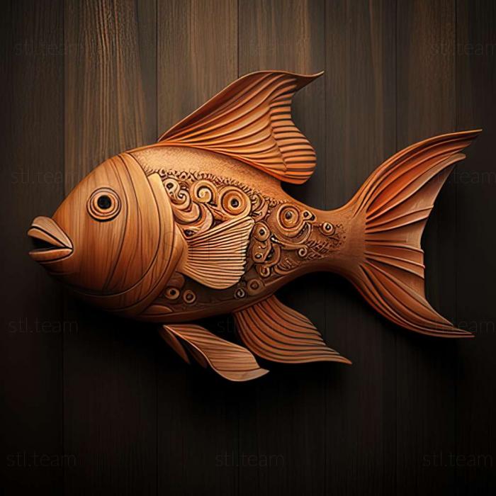 3D модель Венесуельська риба панака (STL)