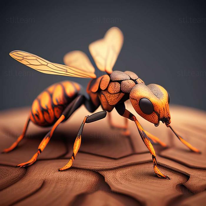 3D model Myrmecia pyriformis (STL)