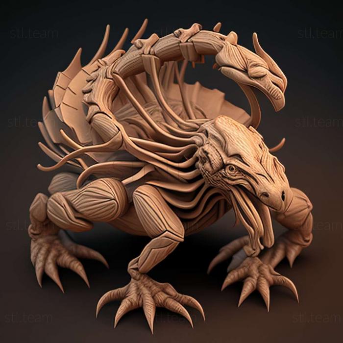 3D model Brontoscorpio anglicus (STL)