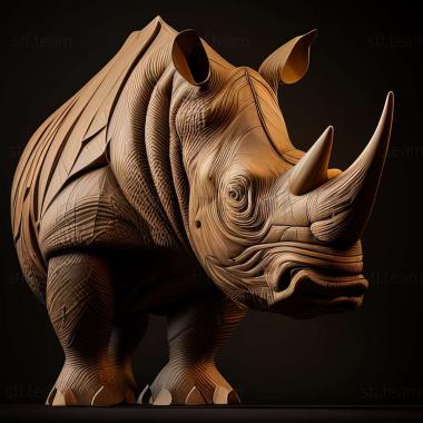 3D model Rhinotia haemoptera (STL)