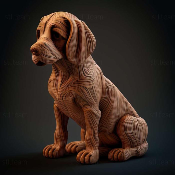 3D model Millie dog famous animal (STL)
