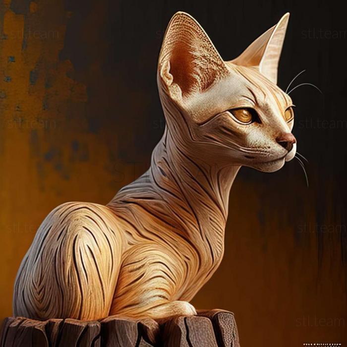 Короткошерстная кошка колорпойнт