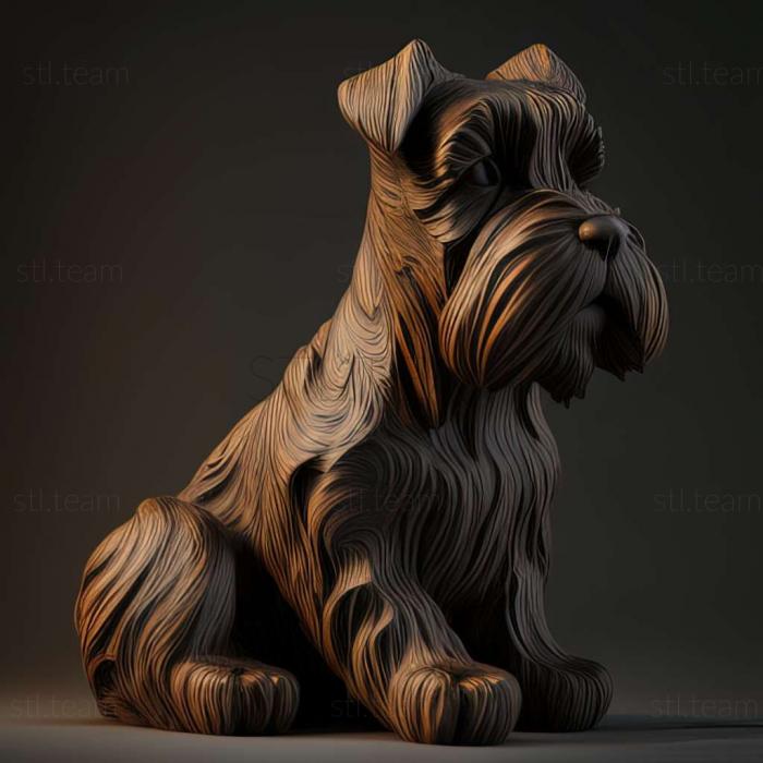 Zwergschnauzer dog