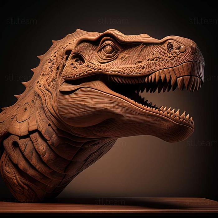 3D модель Тарбозавр Батаар (STL)