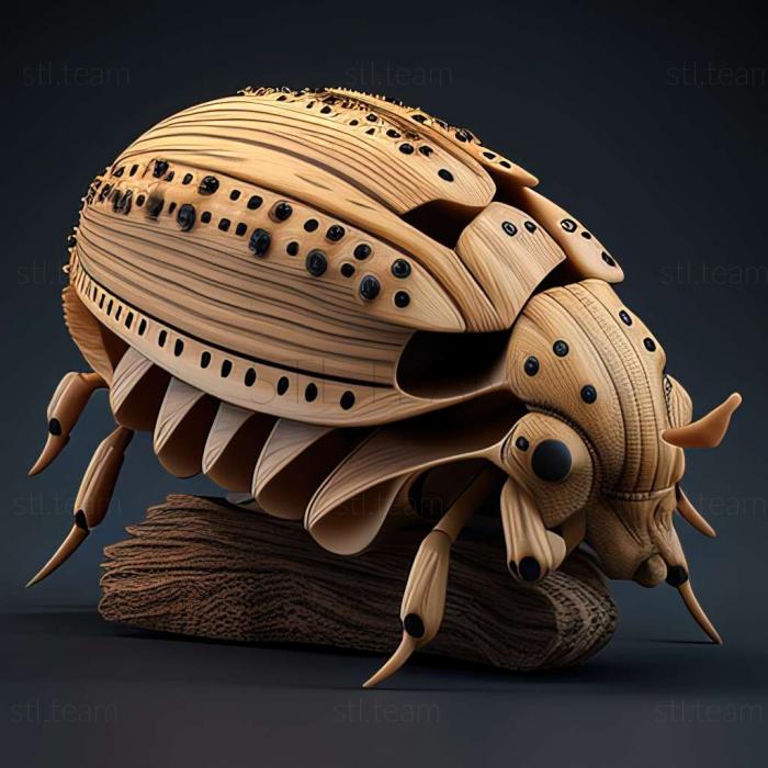 3D модель Notiophilus fasciatus (STL)