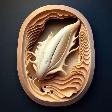 3D model Chromodoris willani (STL)