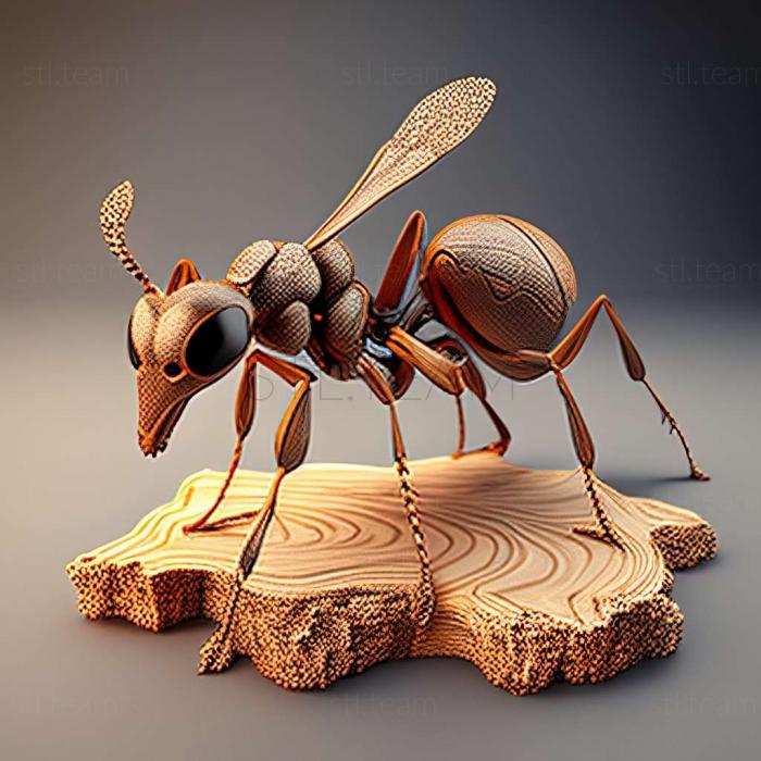 3D модель Camponotus kiesenwetteri (STL)