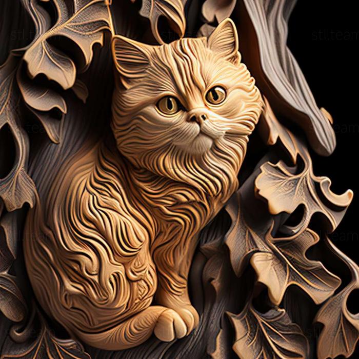 3D model Russian cat famous animal (STL)