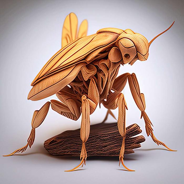 3D model Paratrigona myrmecophila (STL)