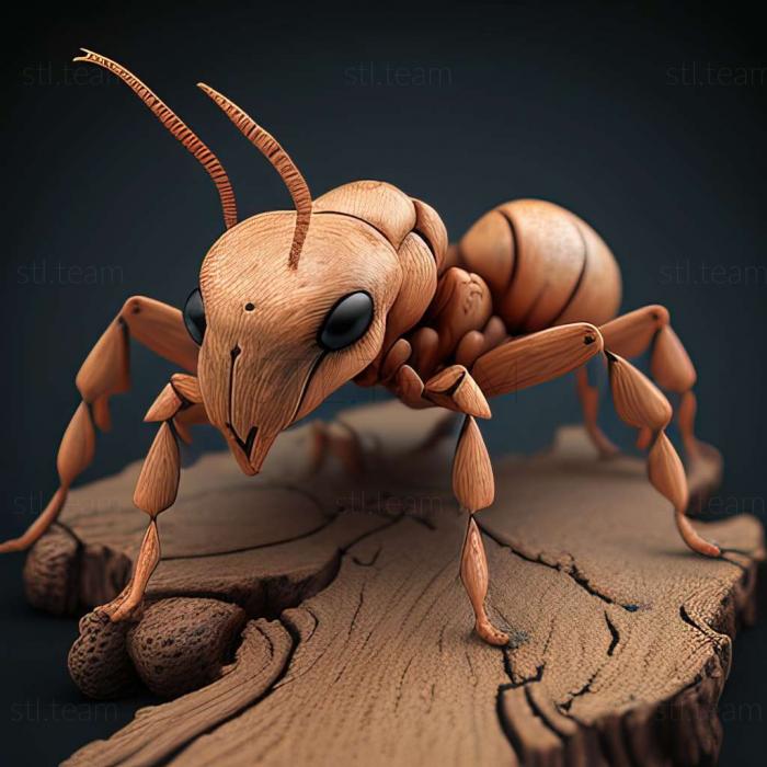 3D model Cylindromyrmex striatus (STL)