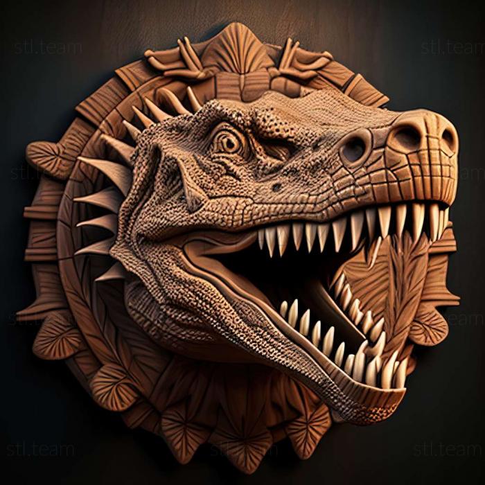 3D модель Erythrosuchus africanus (STL)