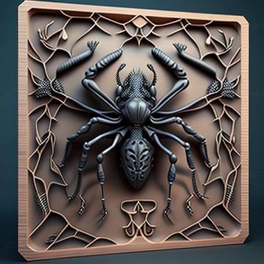 3D модель Polyrhachis schellerichae (STL)