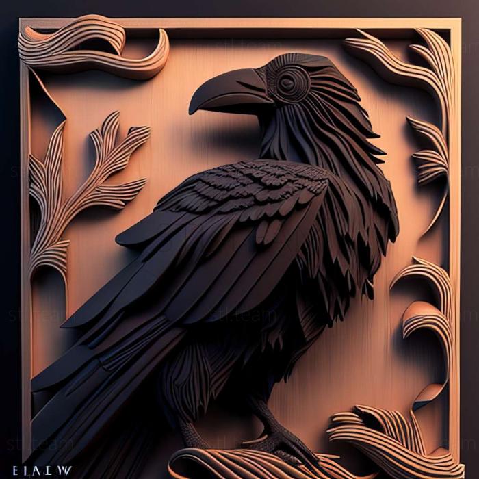 3D model Raven Marvel Universe (STL)