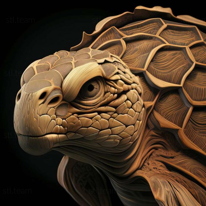 3D модель Chondrenchelys проблематика (STL)