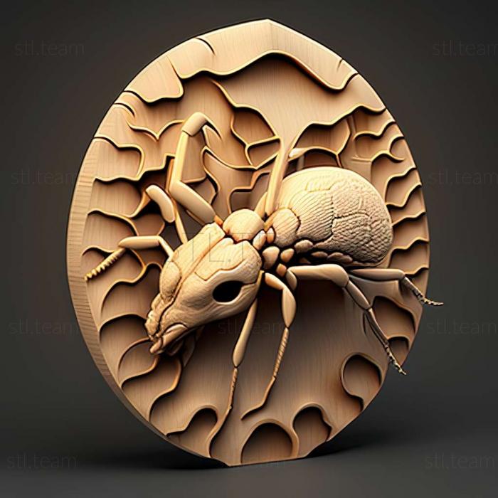 3D model Pheidole eowilsoni (STL)