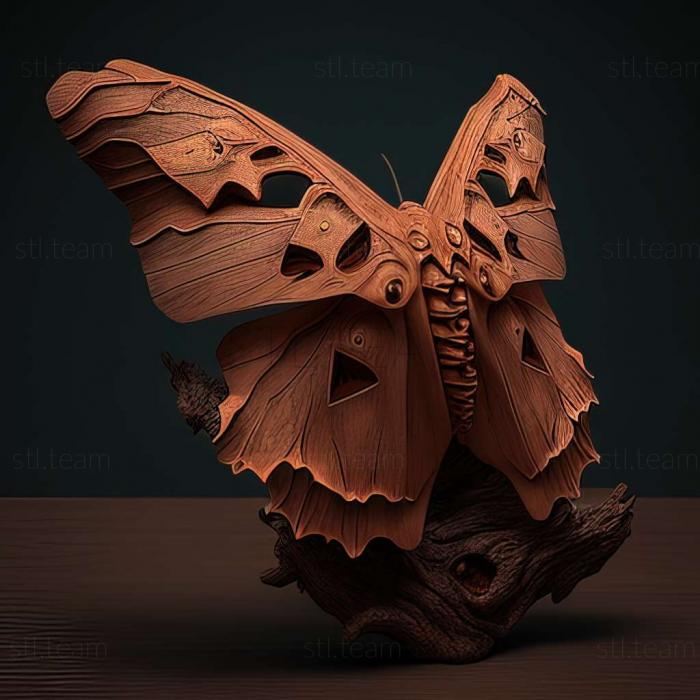 3D модель Polygonia interrogationis (STL)