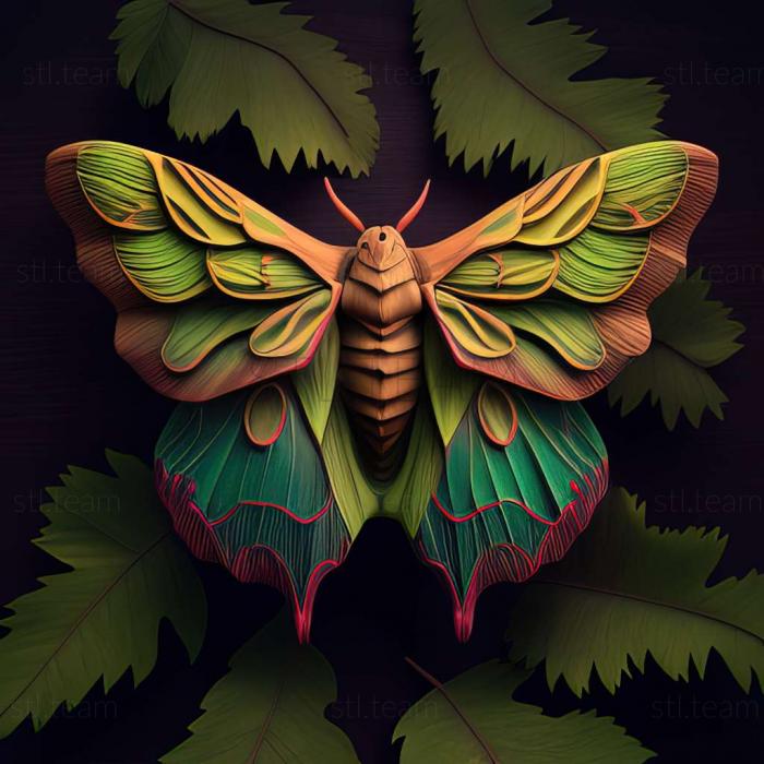 3D model Chlorophonia callophrys (STL)