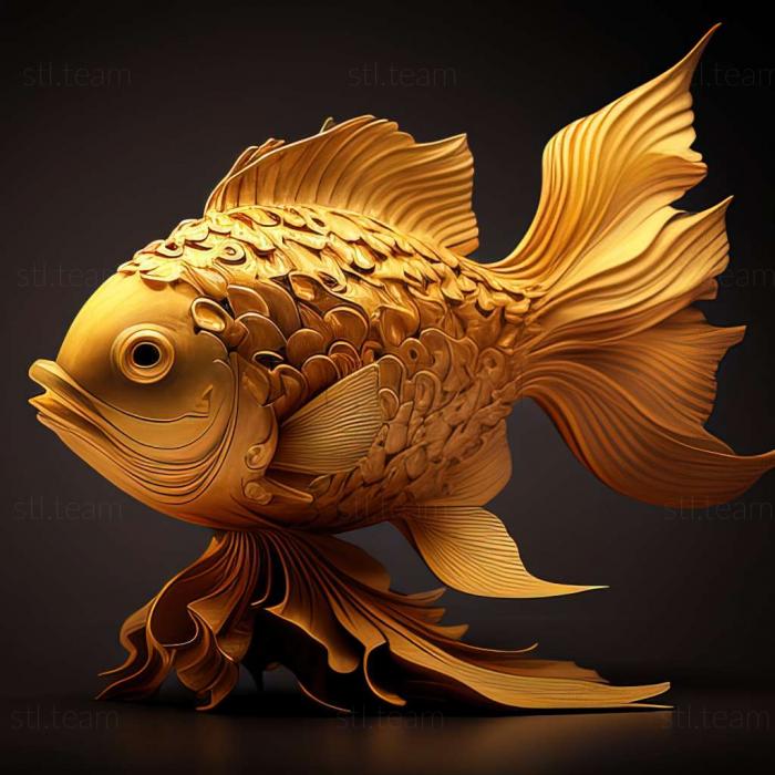 Золотая ореховая рыба