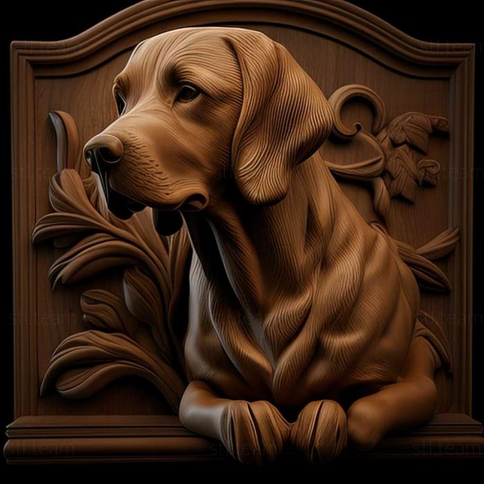 3D model Transylvanian Hound dog (STL)