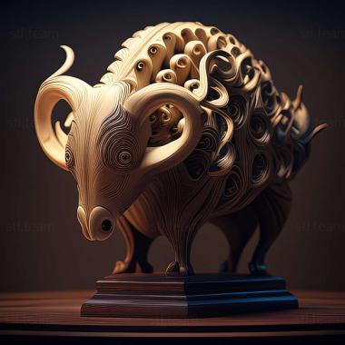 3D модель Cryptocephalus anticus (STL)