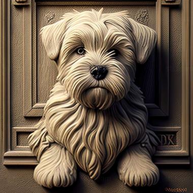 3D model Greyfriars Bobby famous animal (STL)