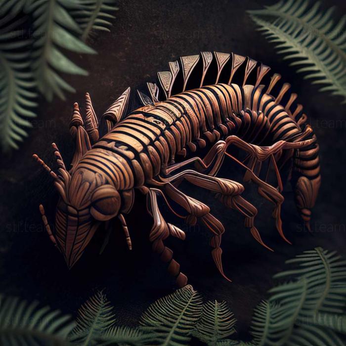 3D model Scolopendra abnormis (STL)