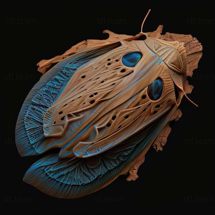 3D model Acleris caerulescens (STL)