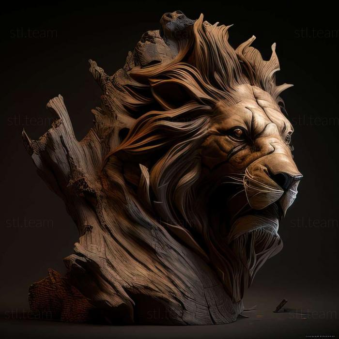 3D model Scar FROM the Lion King (STL)