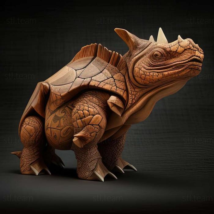 3D model Bonacynodon schultzi (STL)