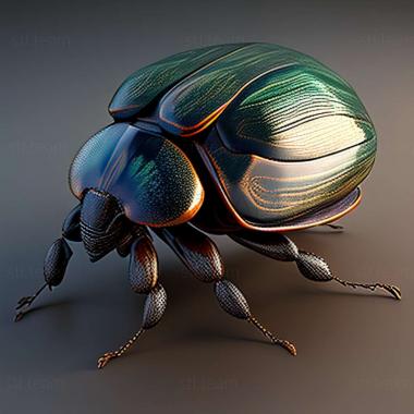 3D model Chrysolina geminata (STL)