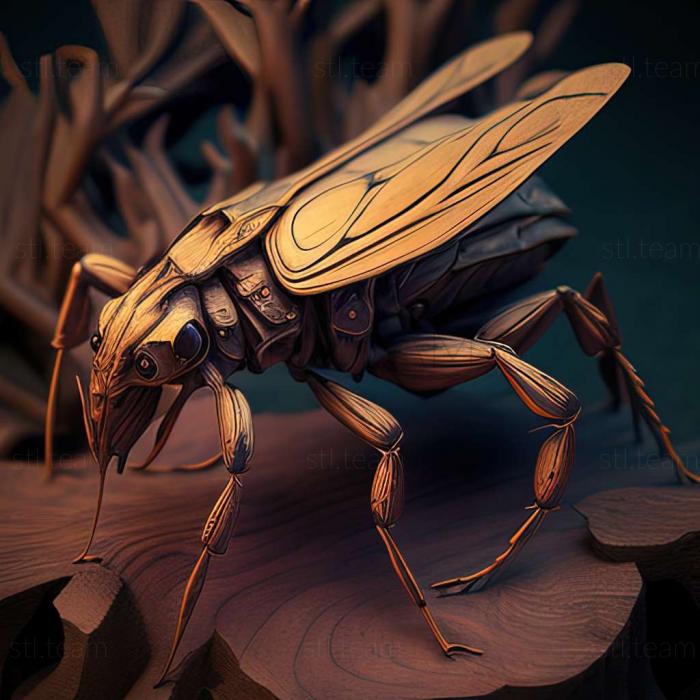 3D модель Pterostichus ailaoicus (STL)