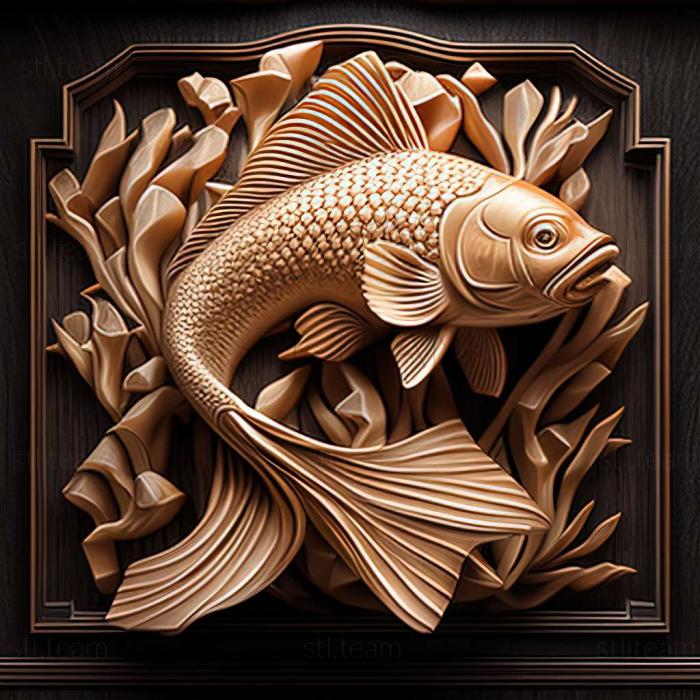 Golden hazelnut fish