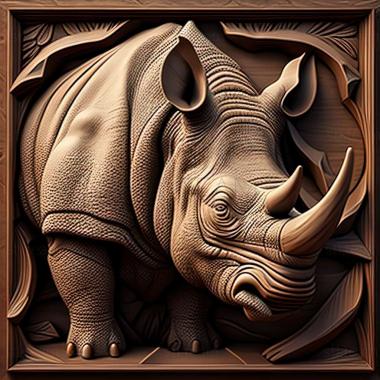 3D model Oryctes rhinoceros (STL)