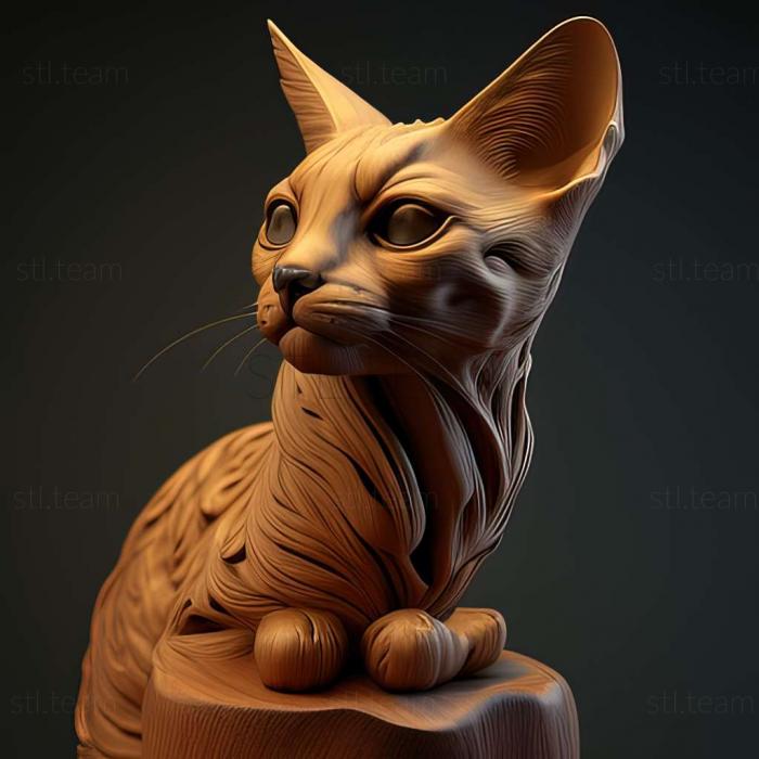 3D модель Опісторхіс котячий (STL)