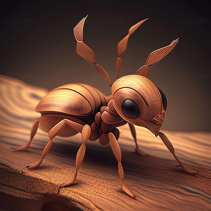 3D model Crematogaster hashimi (STL)