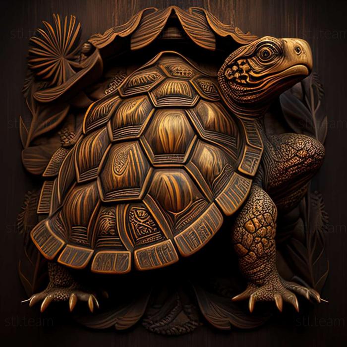 3D model Advaita turtle famous animal (STL)