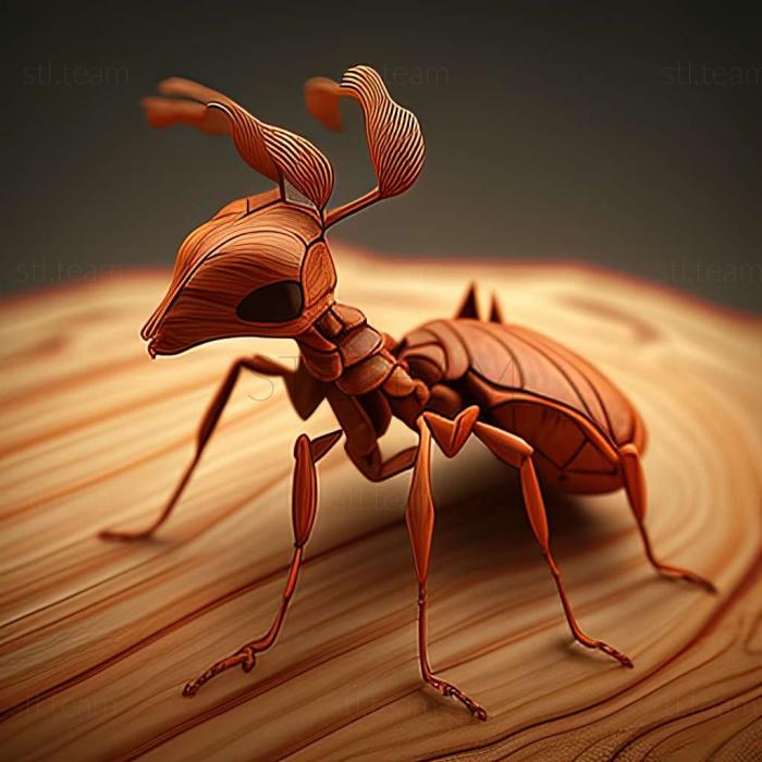 3D model Calyptomyrmex caledonicus (STL)