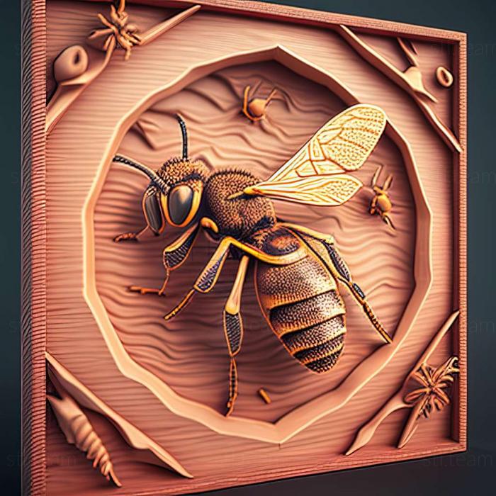 3D модель Dolichovespula omissa (STL)