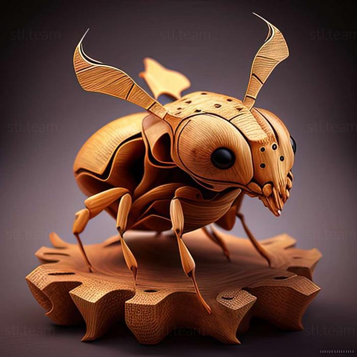 3D модель Pristomyrmex punctatus (STL)