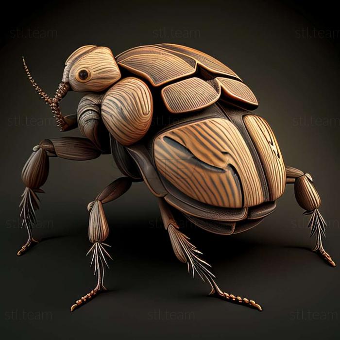 3D model Notiophilus semistriatus (STL)